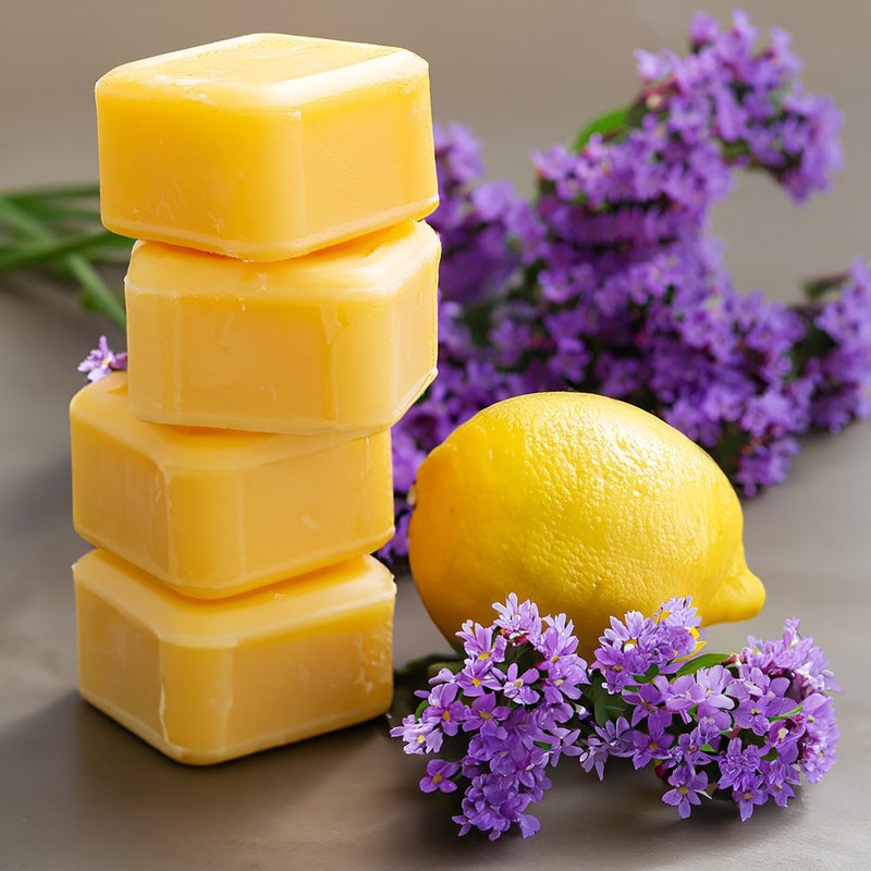 Candlecopia Lemon Verbena Strongly Scented Hand Poured Vegan Wax Melts  12 Scented Wax Cubes  6.4 Ounces in 2 x 6-Packs (Lemon Verbena) - Image 3